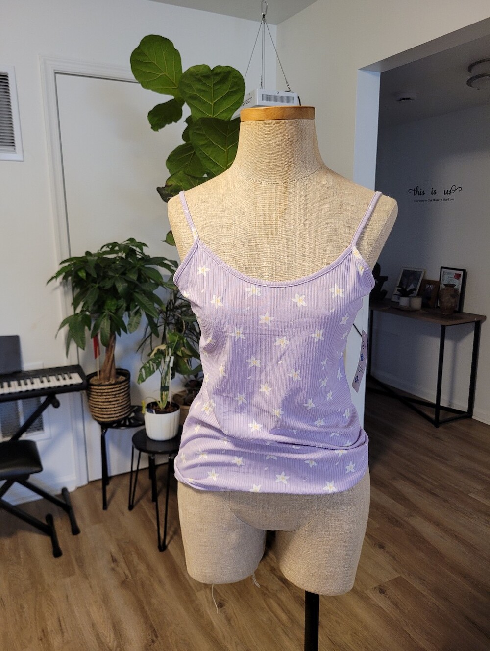 New!  YummySoft Tie-Dye Ribbed Cami